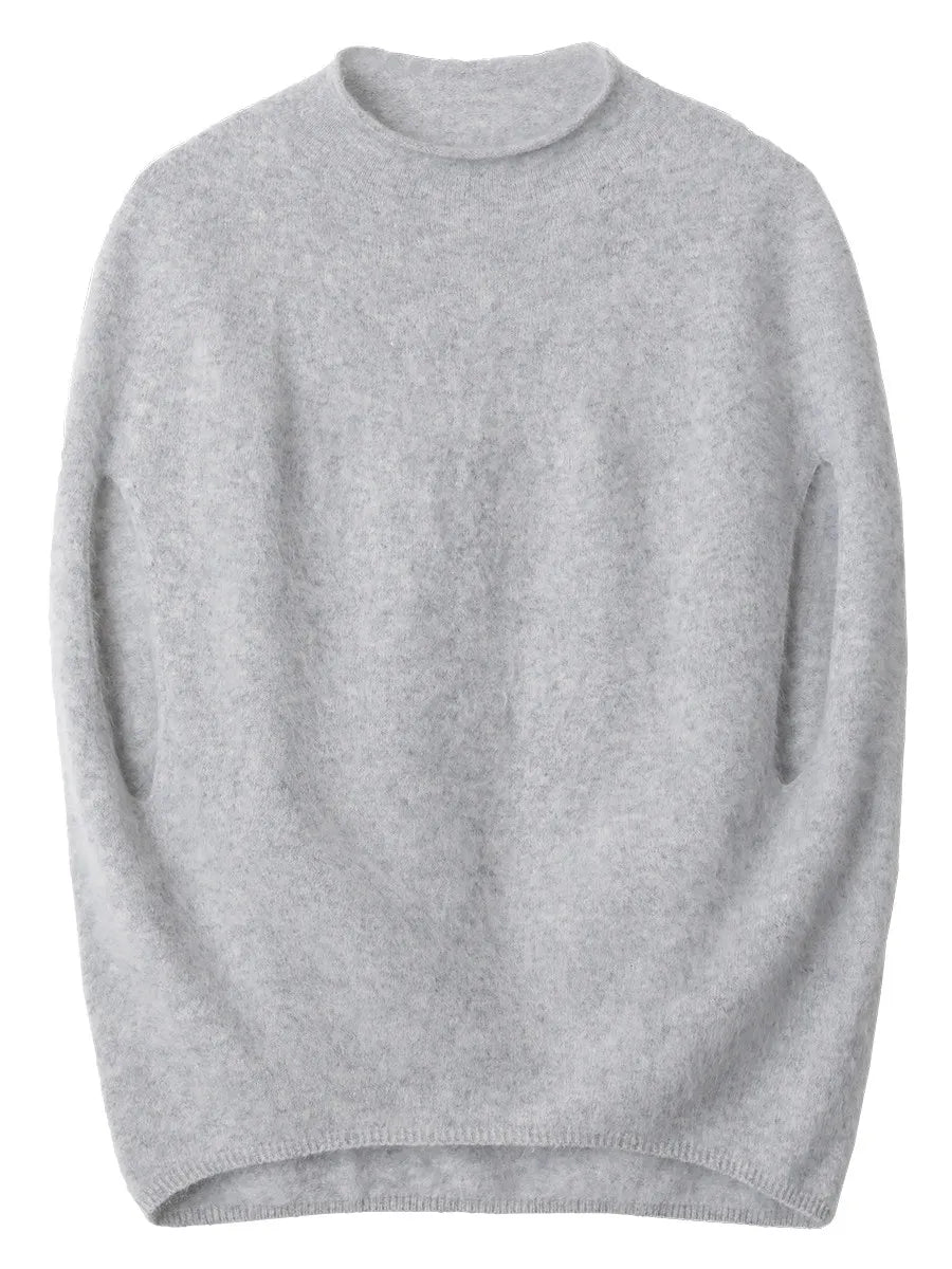 CHIC VEN Women Turtleneck Woolen Sweaters Loose Casual Sleeveless Oversized  Retro Female Jumpers Pullovers Autumn Winter 2026